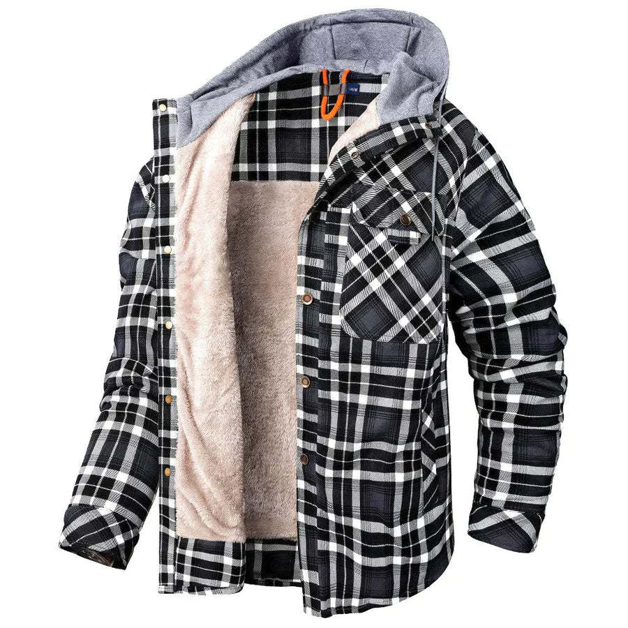 Flannel Fleece Winter Jacket