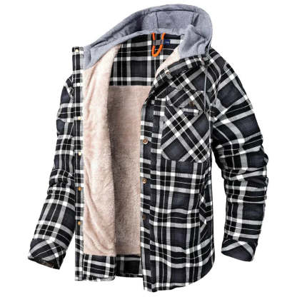 Flannel Fleece Winter Jacket