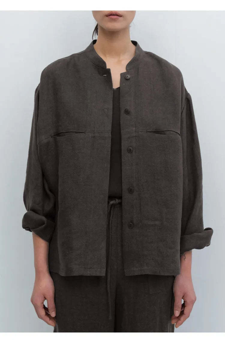 Linen OverSized Shirt