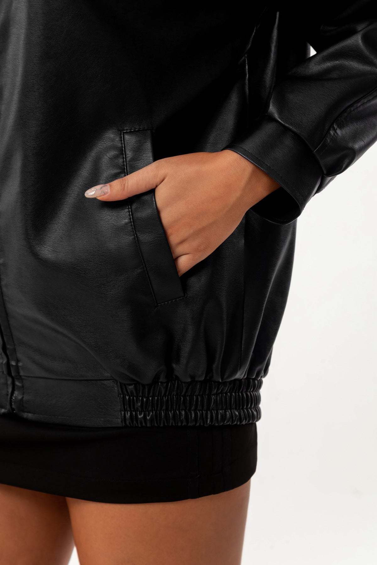 Vegan Leather Jacket