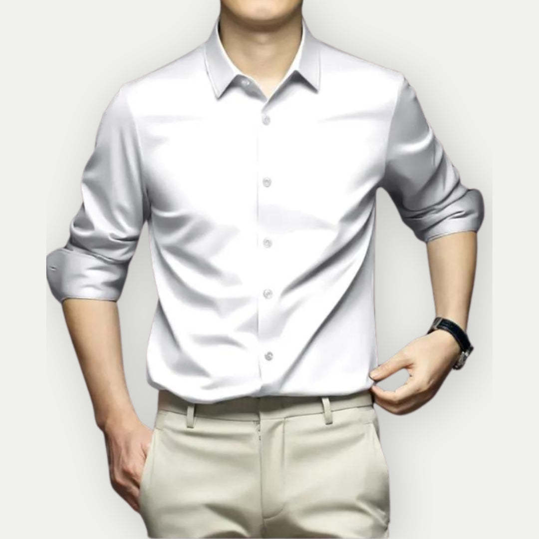 Men's Non-Iron Wrinkle-Resistant Dress Shirt