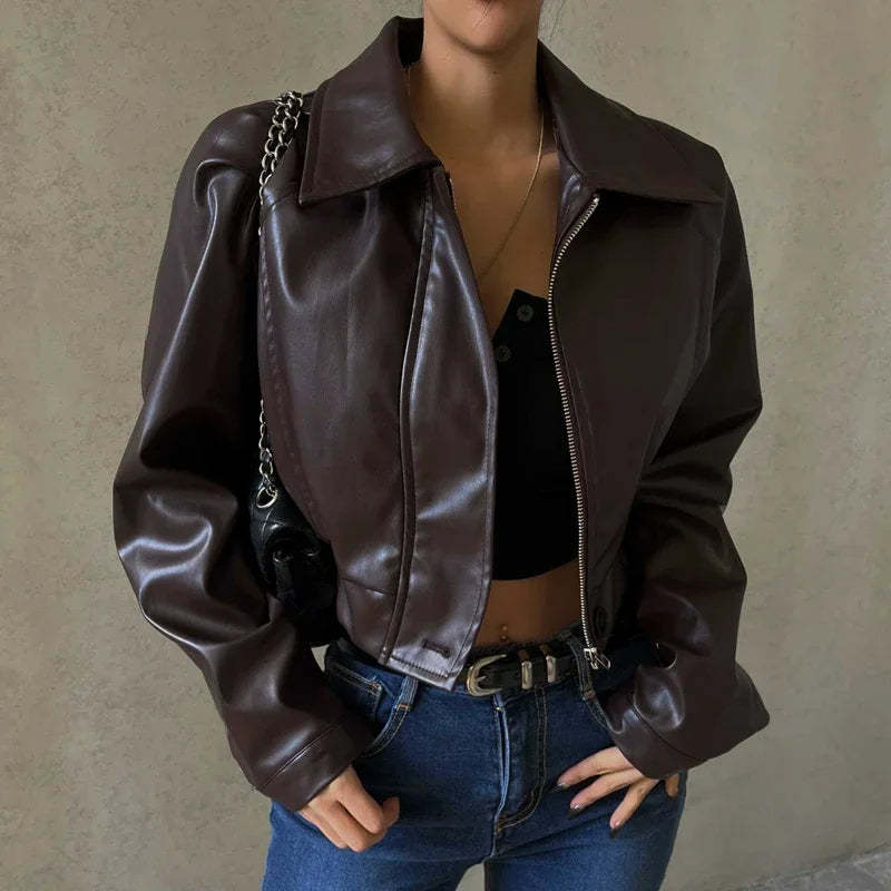 Vegan Leather Jacket