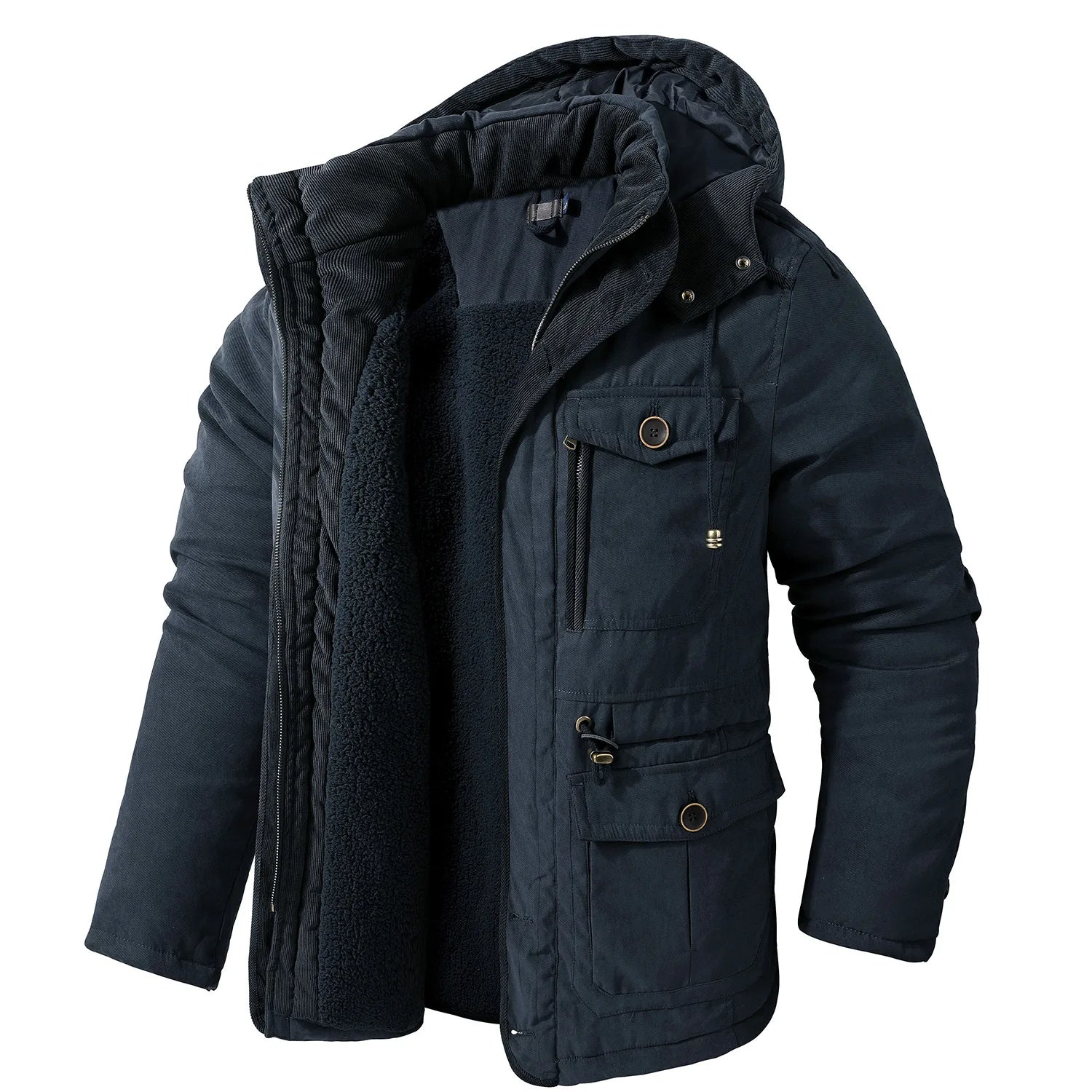Multi-Pocket Winter Jacket