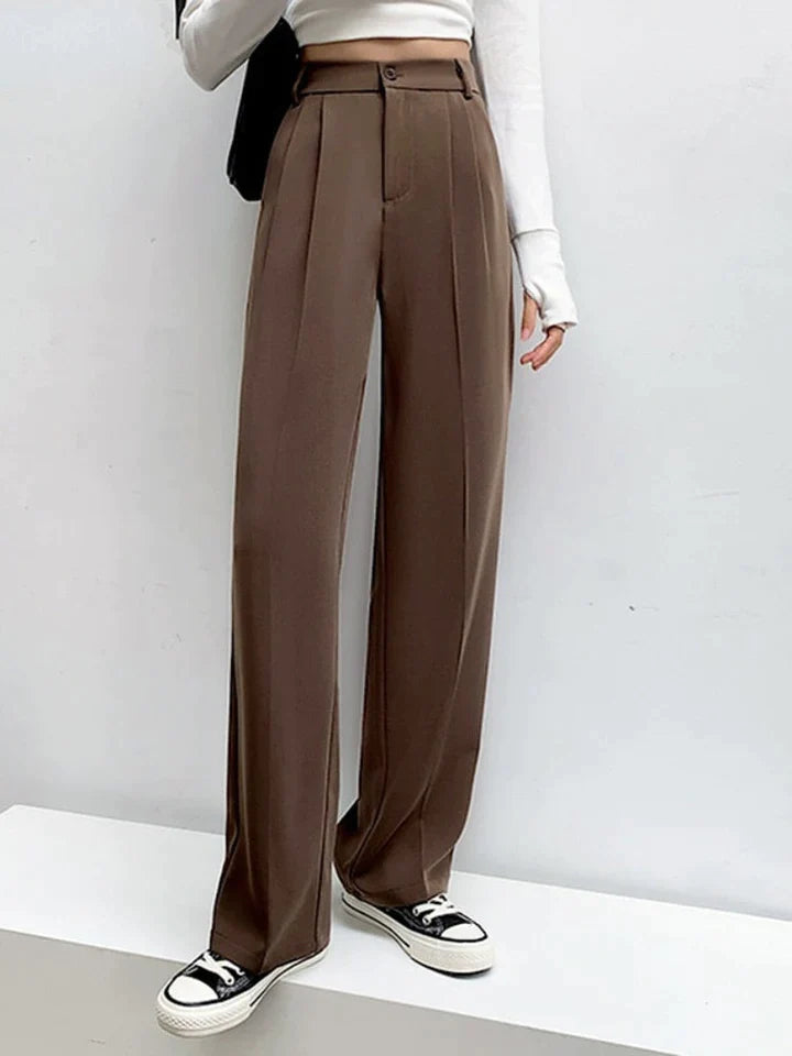 Women's High Waist Trousers