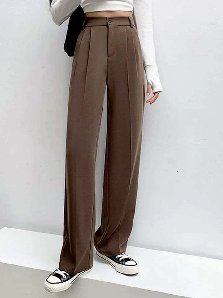 Women's High Waist Trousers