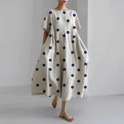 Floral Pattern Midi Dress