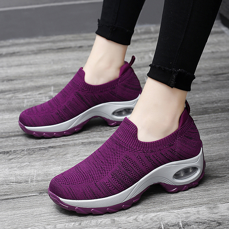 Women's Arch Support Slip-On Air Cushion Sneakers