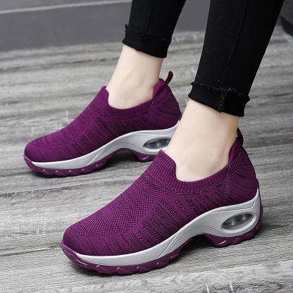 Women's Arch Support Slip-On Air Cushion Sneakers