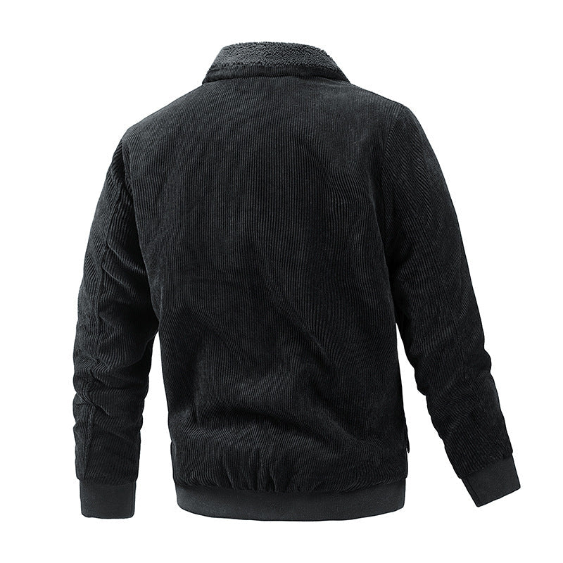 Bomber Jacket With Wool Lining