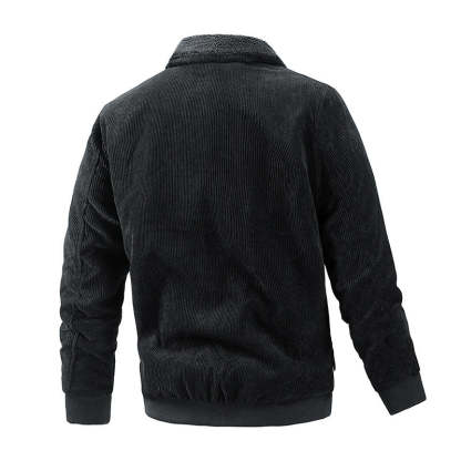Bomber Jacket With Wool Lining