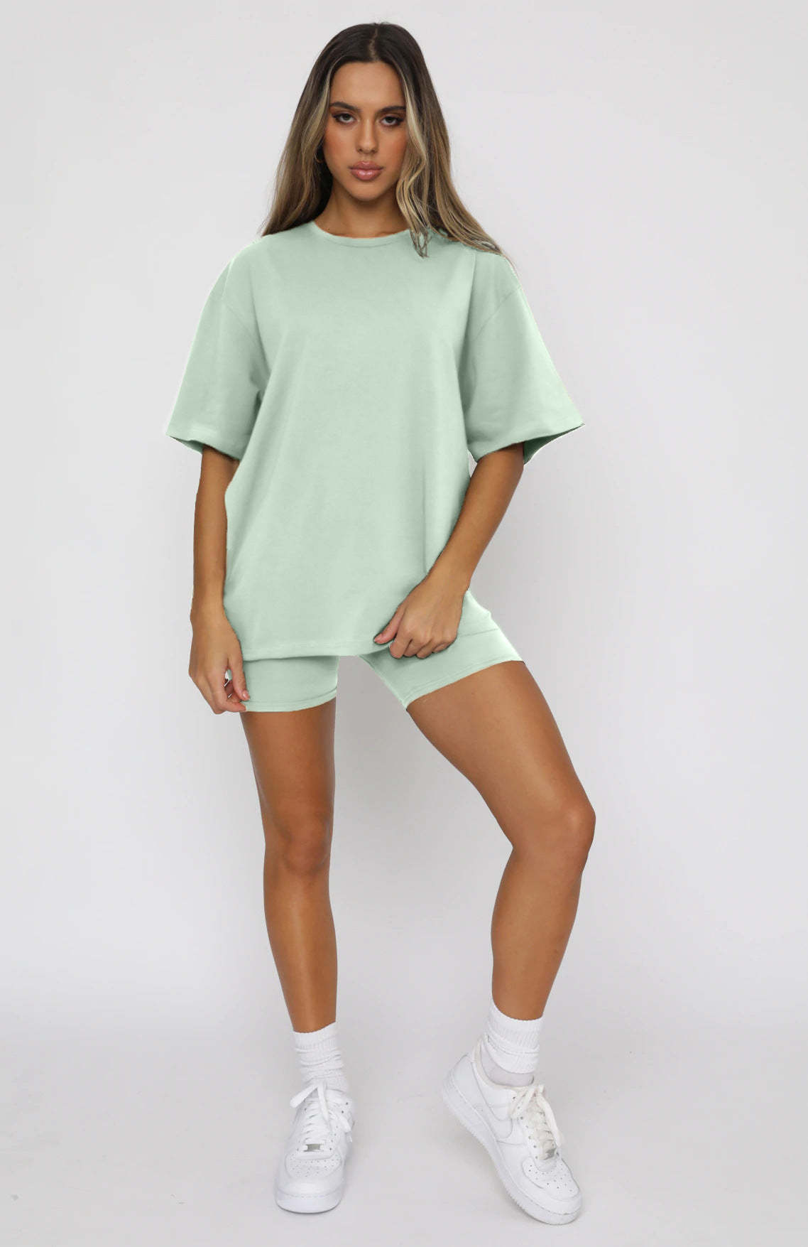 Casual OverSized T-Shirt Set