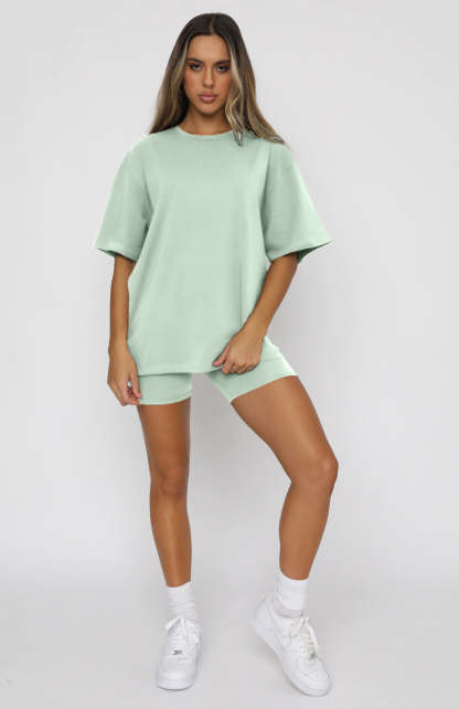 Casual OverSized T-Shirt Set