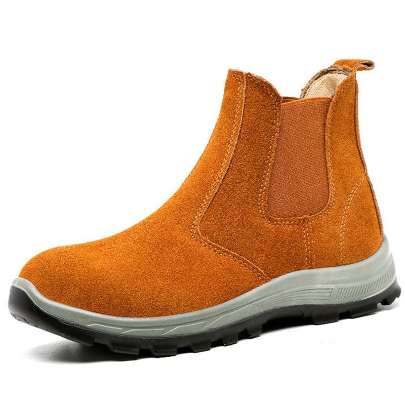 Men Boots Winter Keep Warm Fur Lined Orthopedic Shoes