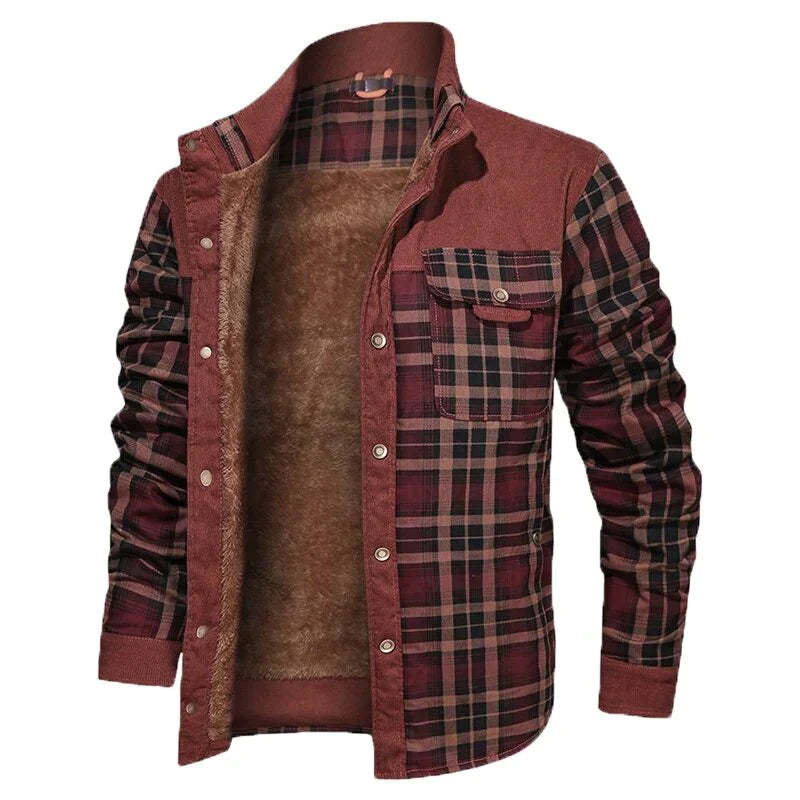 Fleece Winter Vest With Inner Lining