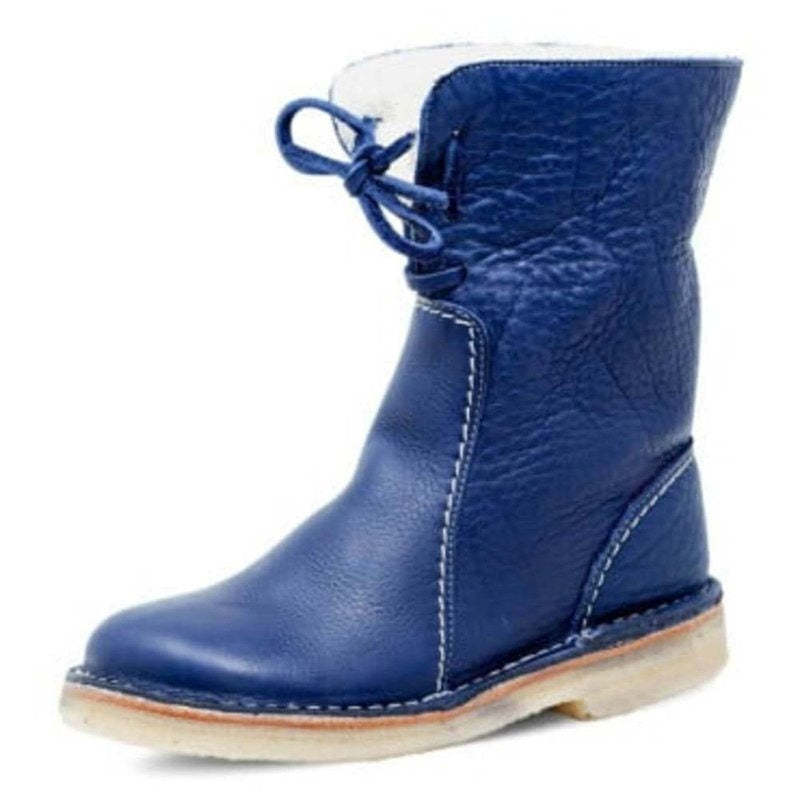 Bradford Leather Waterproof Winter Snow Boots