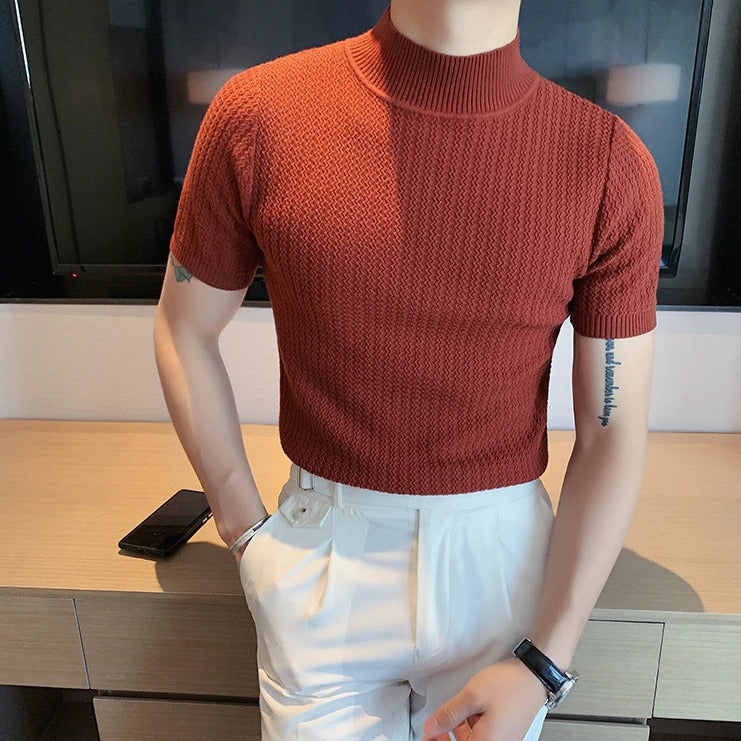  Slim Fit Extended Neck T-Shirt