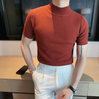  Slim Fit Extended Neck T-Shirt