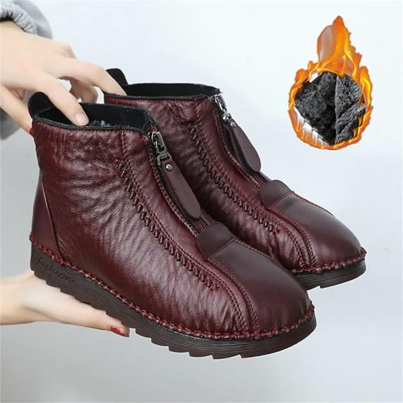 Orthopedic Women Boots Arch Support Warm Water-Resistant Ankle Boot