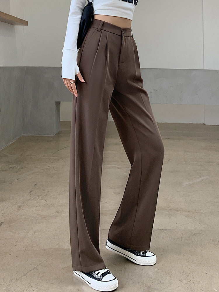 Women's High Waist Trousers
