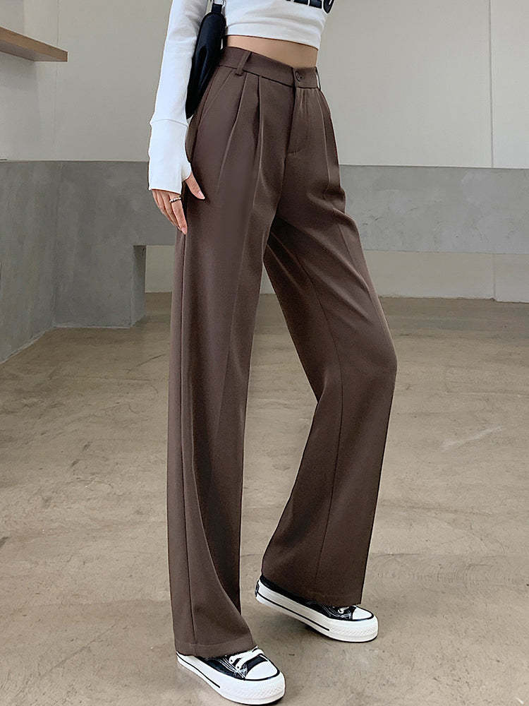 Women's High Waist Trousers