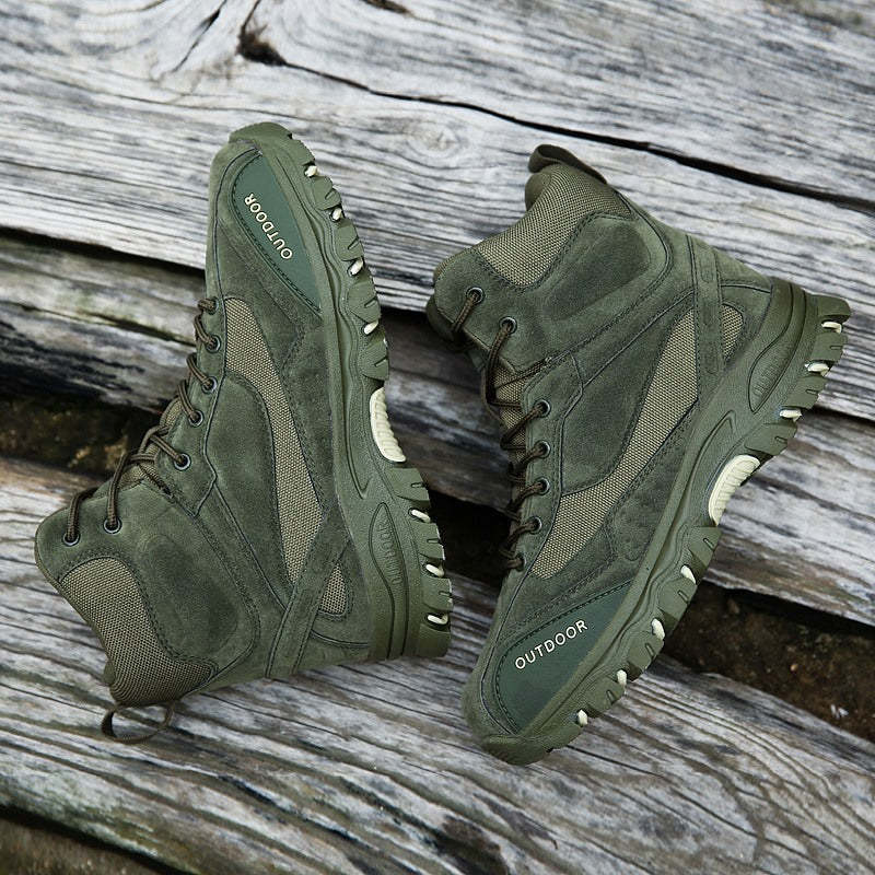 Men Trekking Army Orthopedic Boots