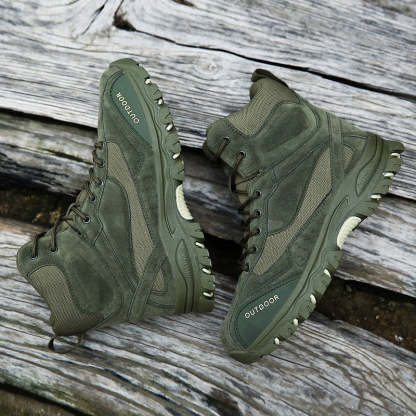Men Trekking Army Orthopedic Boots