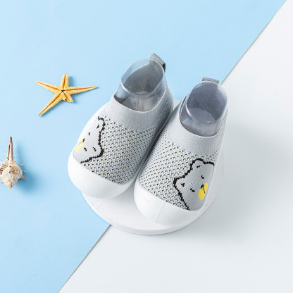 Baby Shoe Socks Neutral & Knitted Breathable Non-Slip