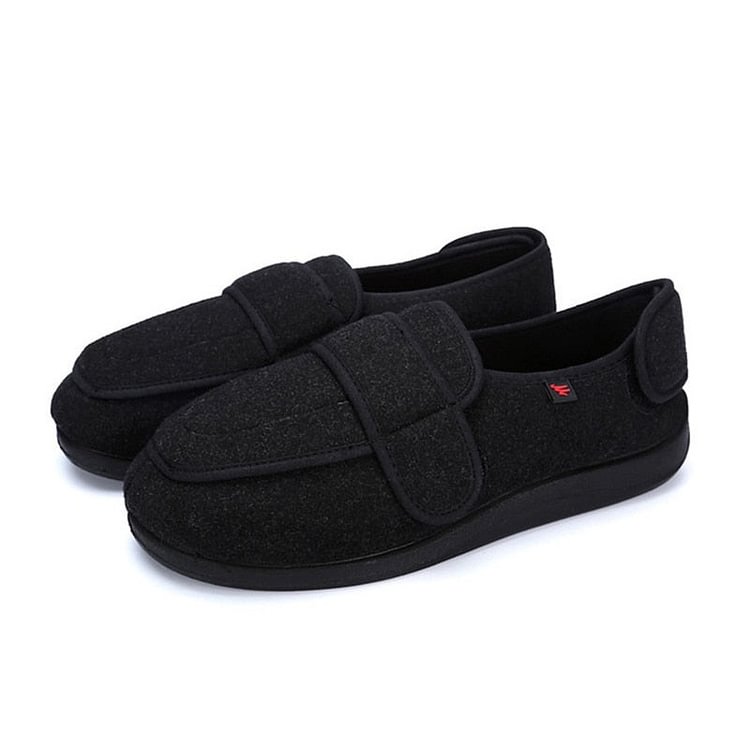 Plus Size Soft Casual Round Toe Breathable Flat Shoe  (Unisex)
