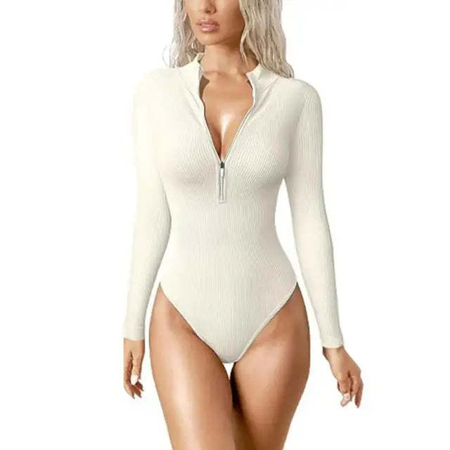 Sleek Long Sleeve Swimwear