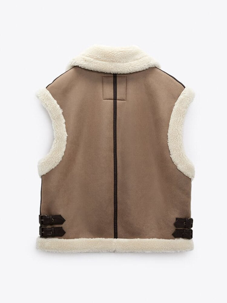 Combi Waistcoat With Teddy Lining