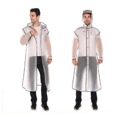 Unisex Hooded Raincoat