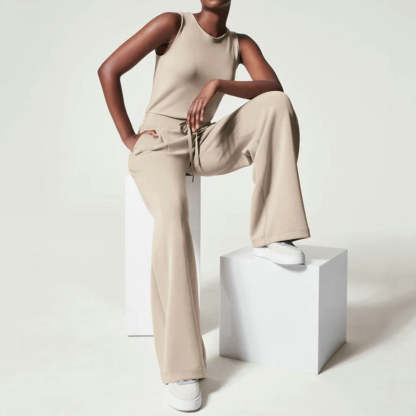 Air Essentials Sleeve Plain Jumpsuit