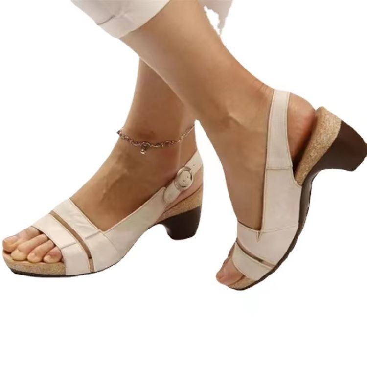 Comfy Wedge Double Strap Orthopedic Sandals