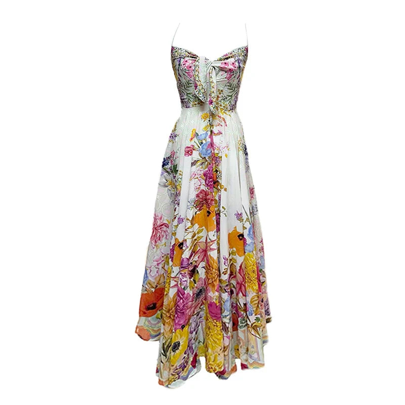 Boho Floral Summer Dress
