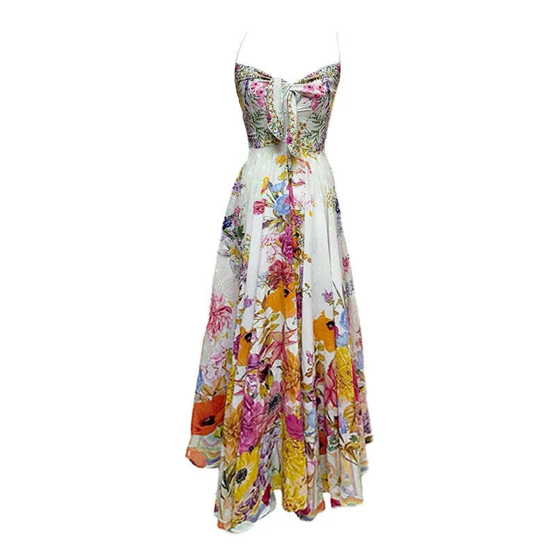 Boho Floral Summer Dress