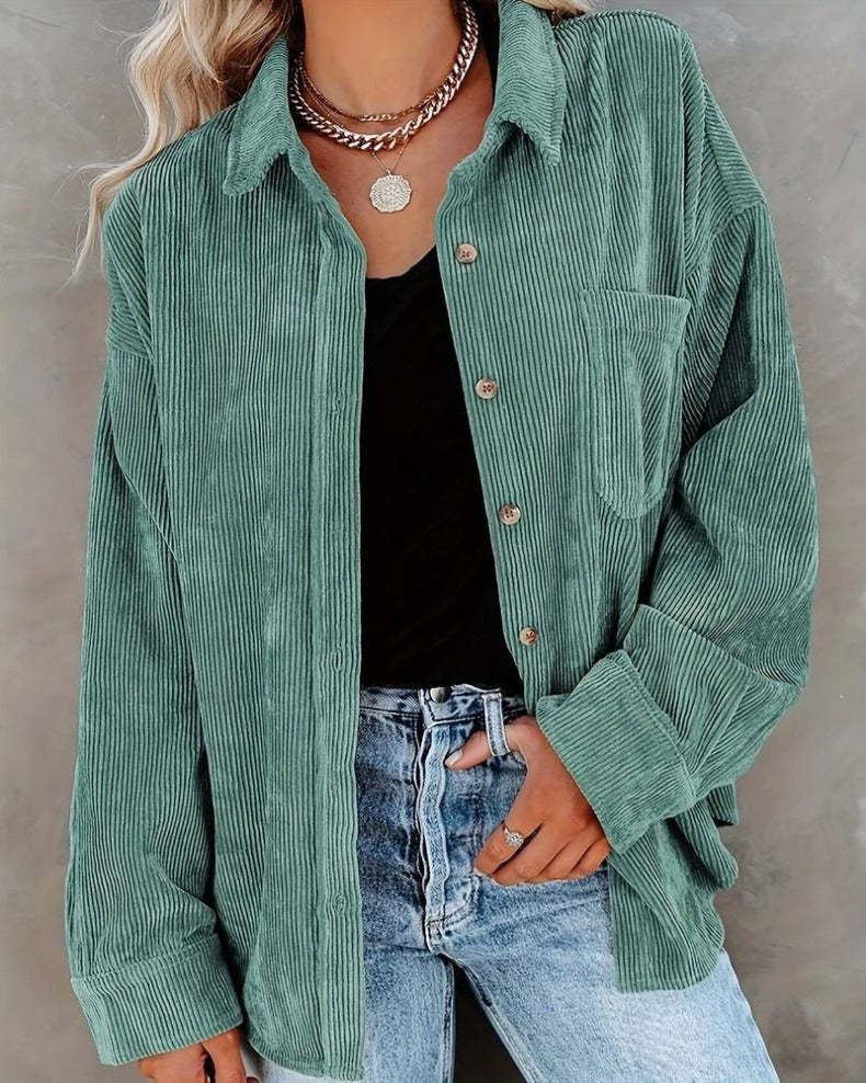 Vintage Corduroy Shirt for Women