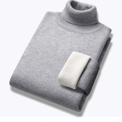 Men's Turtleneck With Teddy Lining