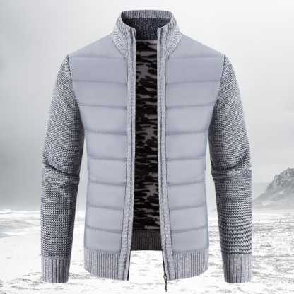 Padded Zip Sweater