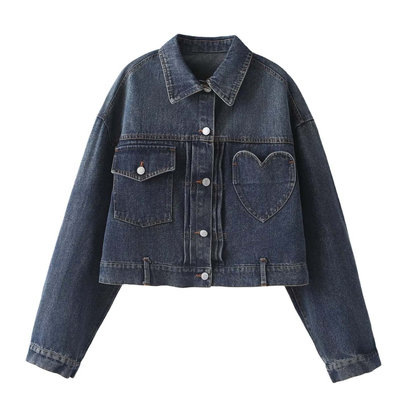Chic Denim Love Jacket