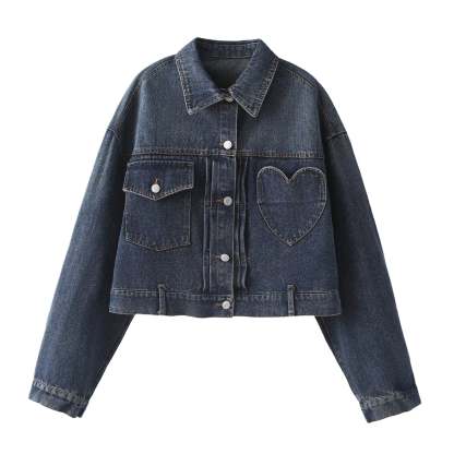 Chic Denim Love Jacket
