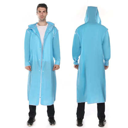 Unisex Hooded Raincoat
