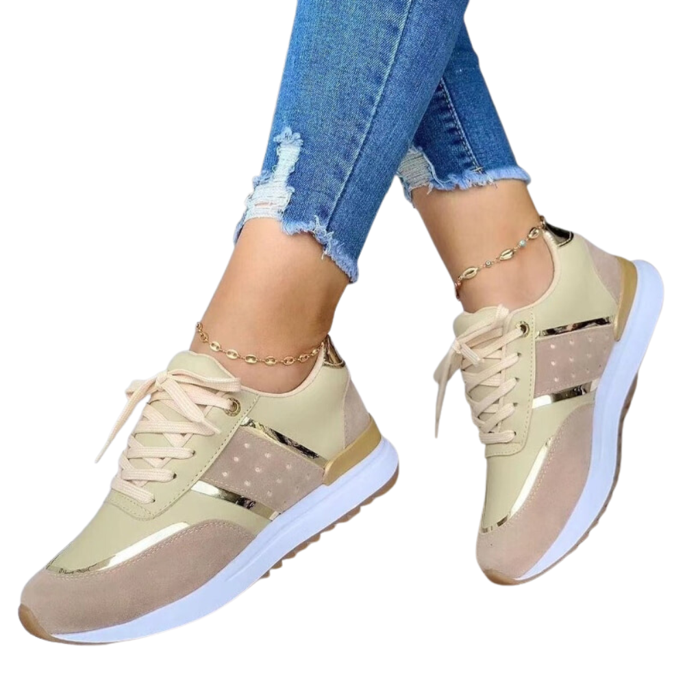 Orthopedic Shoes Women Sneakers Platform Leather Running Summer