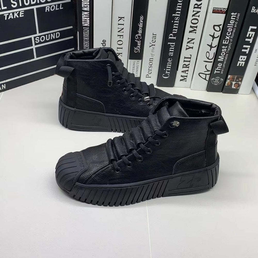 Autumn Ankle Boots For Men Walking Orthopedic Shoes