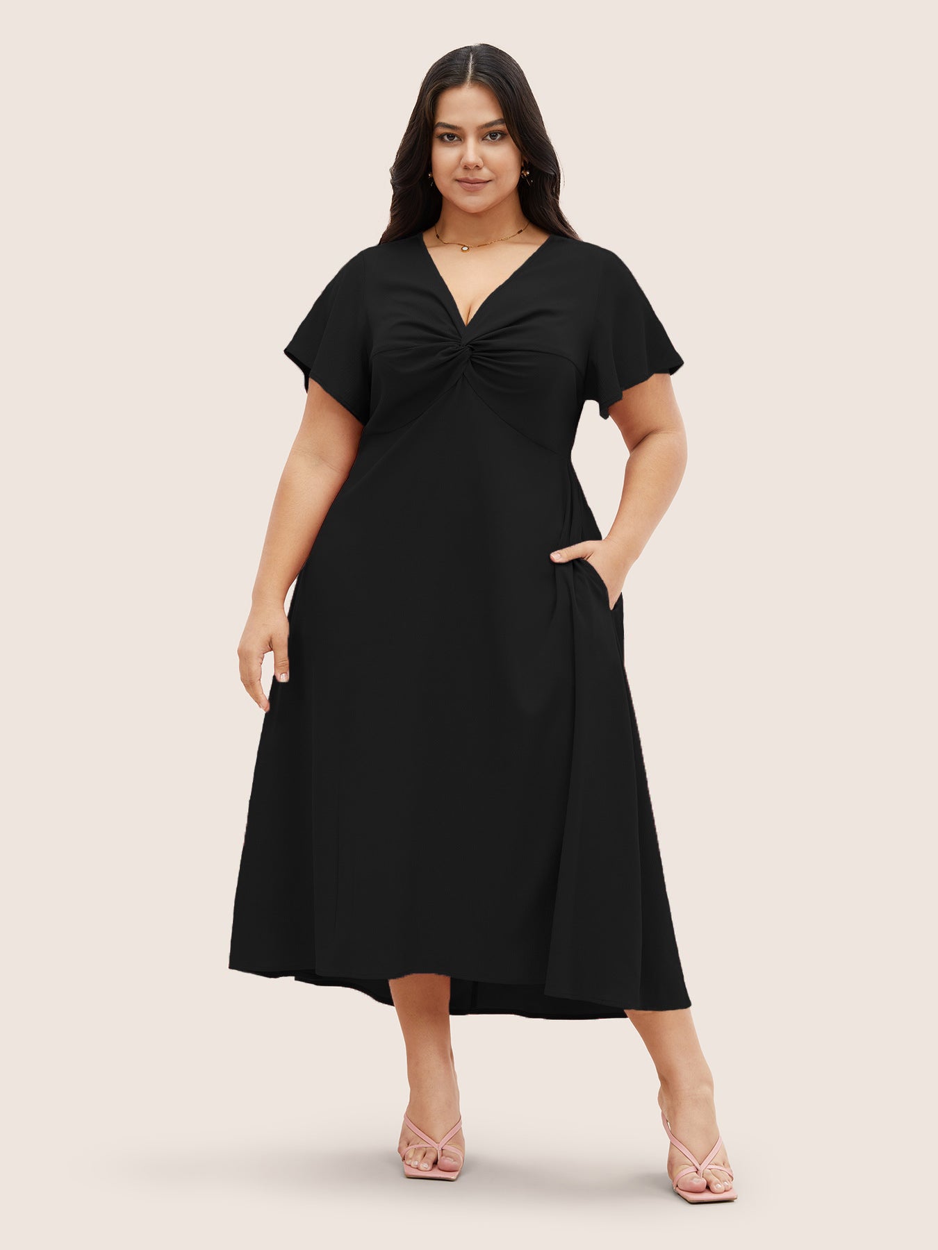 Black Midi Dress