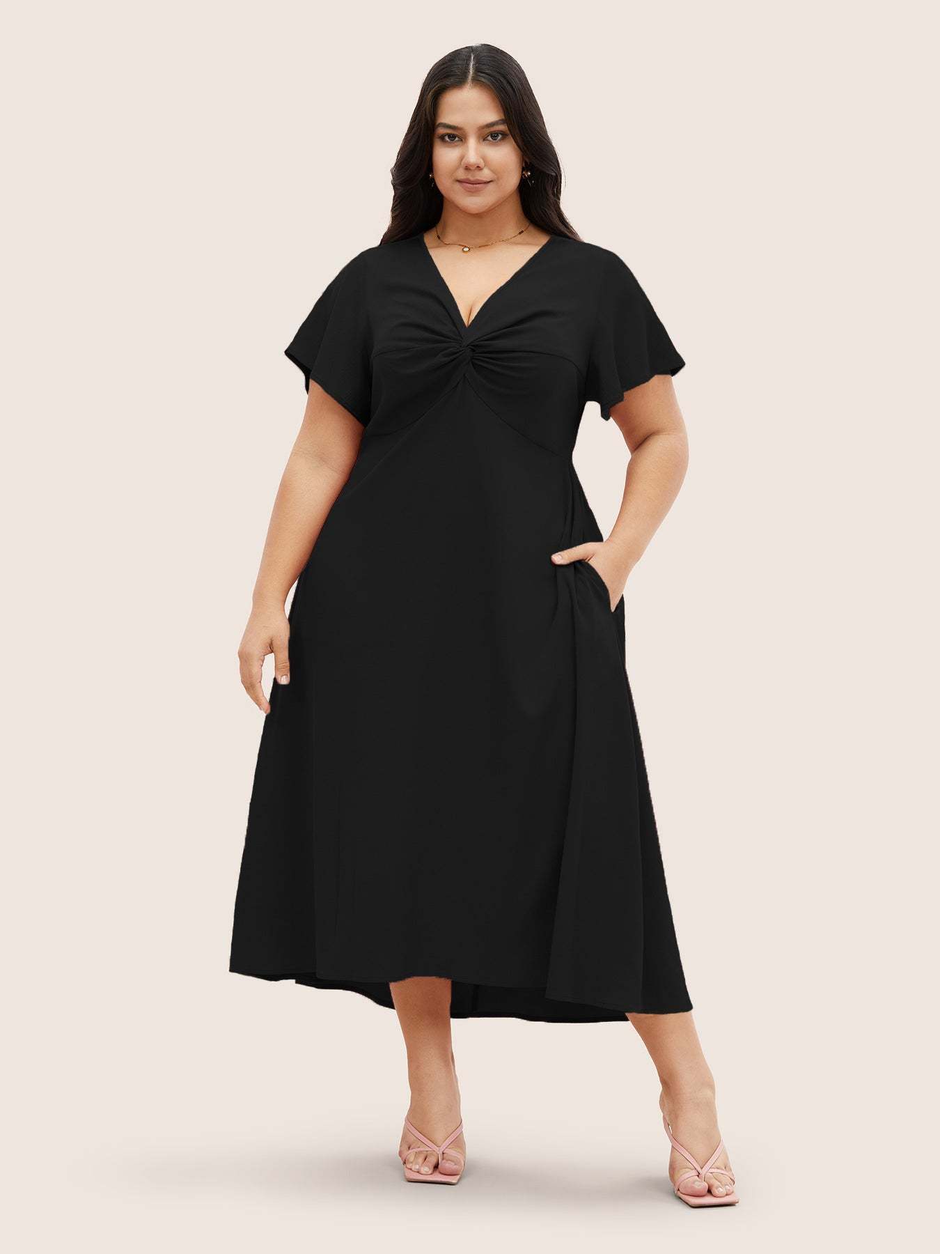 Black Midi Dress