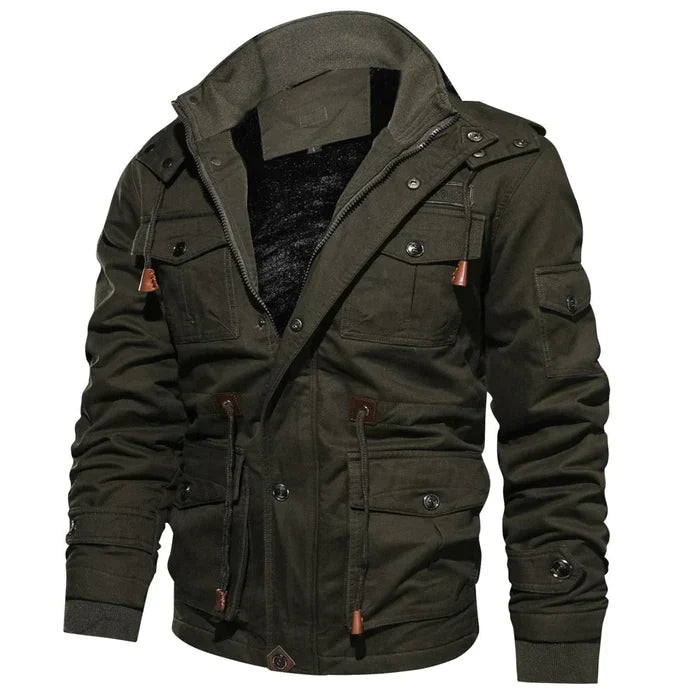  Bomber Jacket With Wool Lining