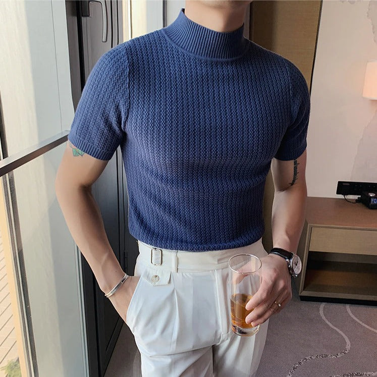  Slim Fit Extended Neck T-Shirt