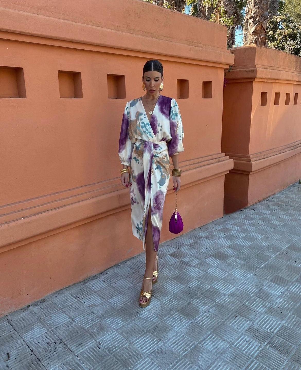 Elegant Floral Maxi Dress