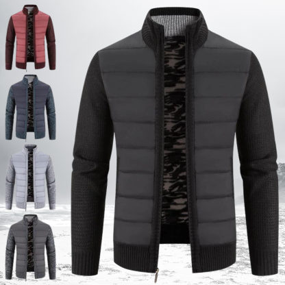  Padded Zip Sweater