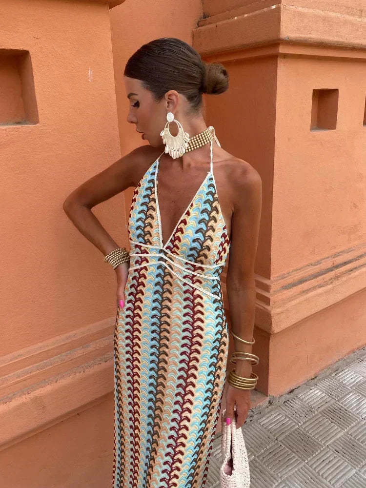 Halter Maxi Dress